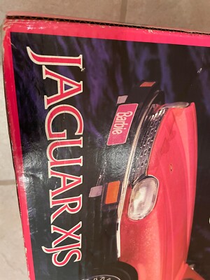 Mattel 1994 Barbie Jaguar XJS Glitter Pink Convertible Vintage | eBay