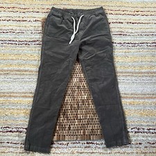 Vuori Optimist Pants Corduroy Cord Drawstring Elastic Waist Cocoa Brown Large L
