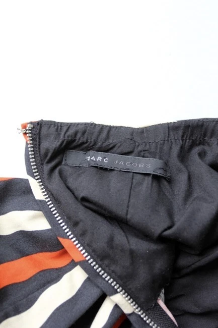 Vestido de sol halter a rayas negro Marc Jacobs Foto 3 de 4