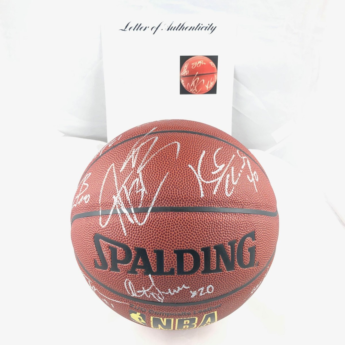 2005-2006 Phoenix Suns Team Signed Basketball PSA/DNA Autographed