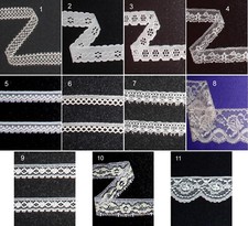 Vintage Lace Trim Peach 2 - 21 Yard x 3/8"- 4" Yellow 145X CLOSEOUT