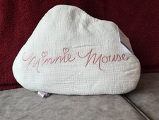 Disney cloud cushion by Primark with Minnie Mouse logo. 56x38cms.