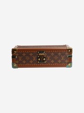 Louis Vuitton Brown 2016 Monogram 8 Watch Case
