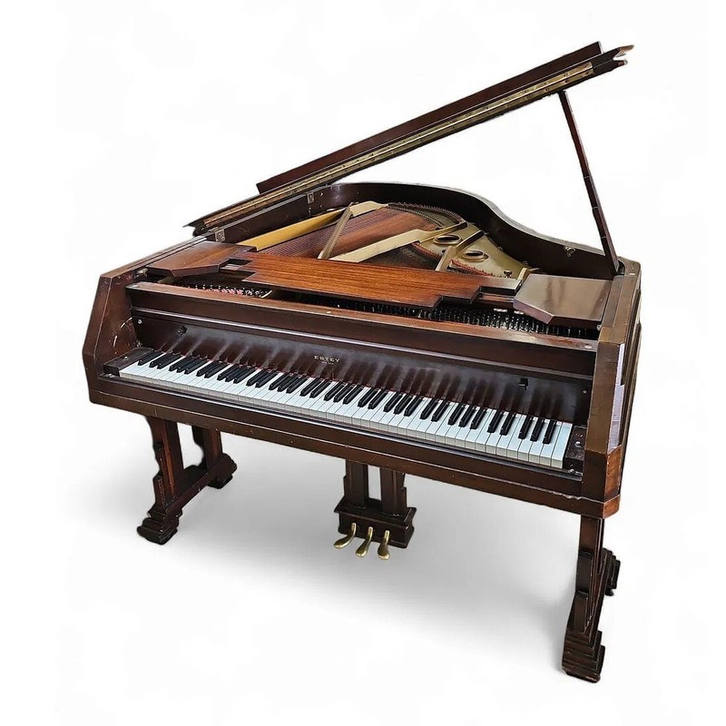 Estey Art Deco walnut 5'3 Baby Grand Piano