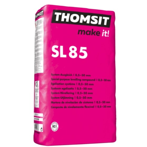 Thomsit Sl 85 Systemausgleich 25 KG Tile Putty Ground of Equal
