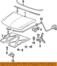 GM OEM Hood-Release Cable 15142953
