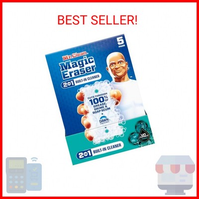 Mr. Clean Magic Eraser Foaming Sponge, All Purpose Cleaner, Dawn Cleaning Power,