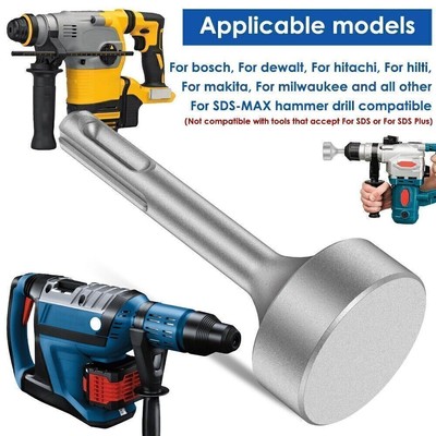 SDS-Plus T Post Ground Rod Driver, Drill Bit Driver Durable Hammer Drill Ro3153