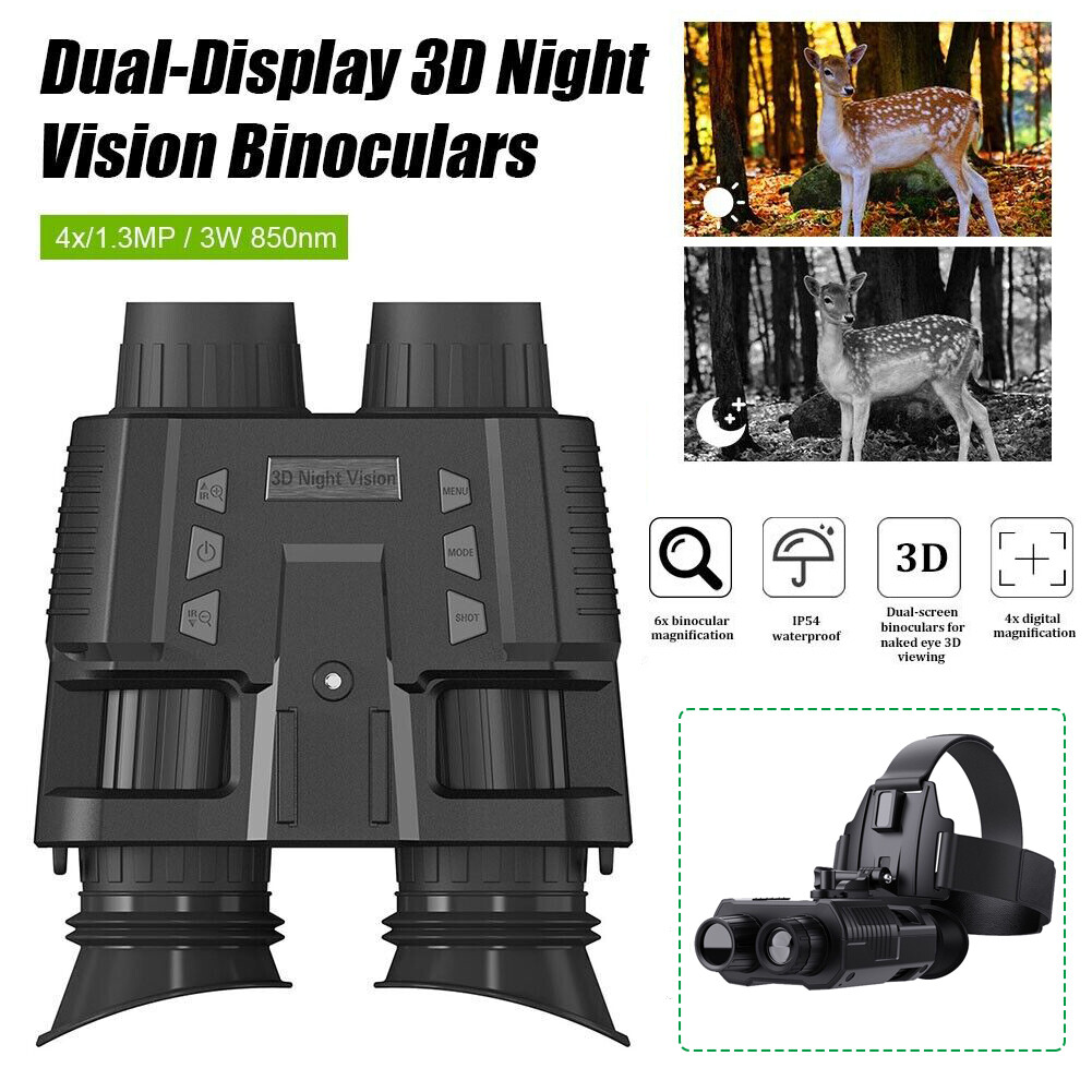 Goggles Infrared Technology Hunting Binocular 3d Digital 850