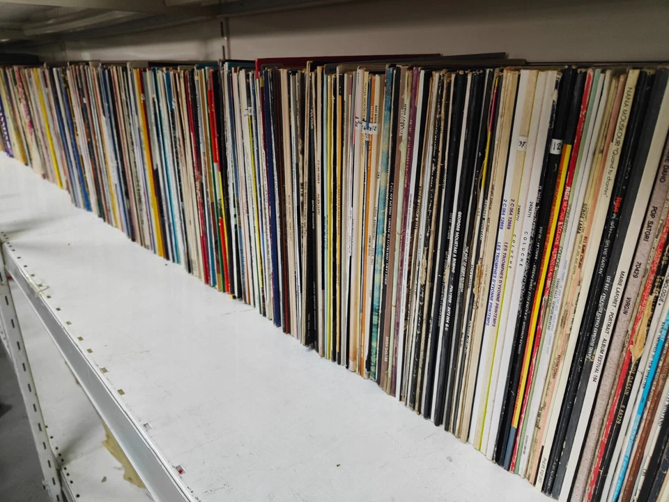 Lot de 50 Disque Vinyle 33 tours années 60 70 80 Artiste Français - Photo 4/4