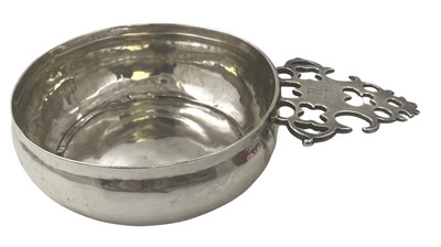 Edward Winslow Early 18th Century Rare Silver Porringer