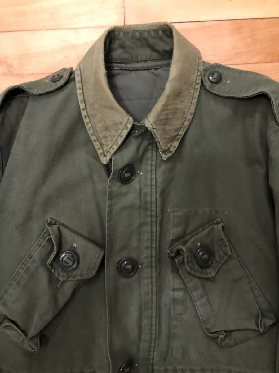 Vintage Canadian Army Field Jacket With Liner