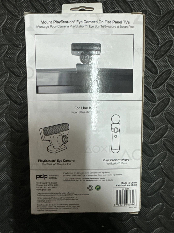 PDP PlayStation Eye Camera Mounting Clip PS3 PlayStation Move New Sealed - Image 2 of 2