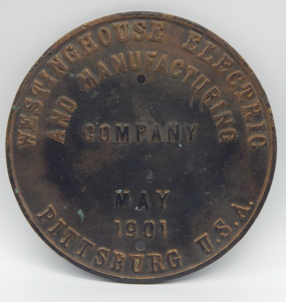 Westinghouse Electric & Manufacturing CO. Pittsburg USA 1901 LOCOMOTIVE (TF919)