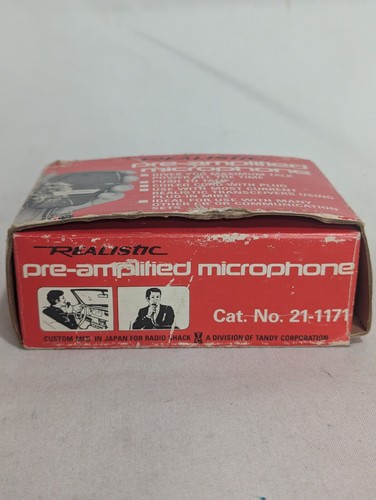 Vintage Realistic CB Radio HAM Microphone Cat. No. 21-1171 - Photo 2/4