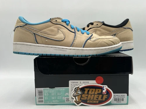 Air Jordan 1 SB Low Desert Ore Eric Koston Size 9.5 Authentic Used OG