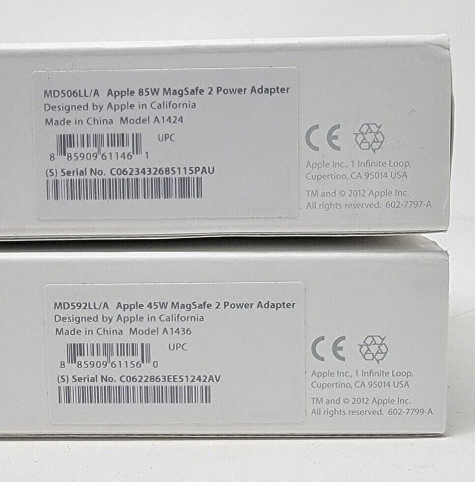 Apple MagSafe 2 85W/45W/96W USB C Power Adapter for MacBook Pro/MacBook Air - Image 3 of 3