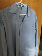 Devon And Jones Subaru Long Sleeve Blue And White Large