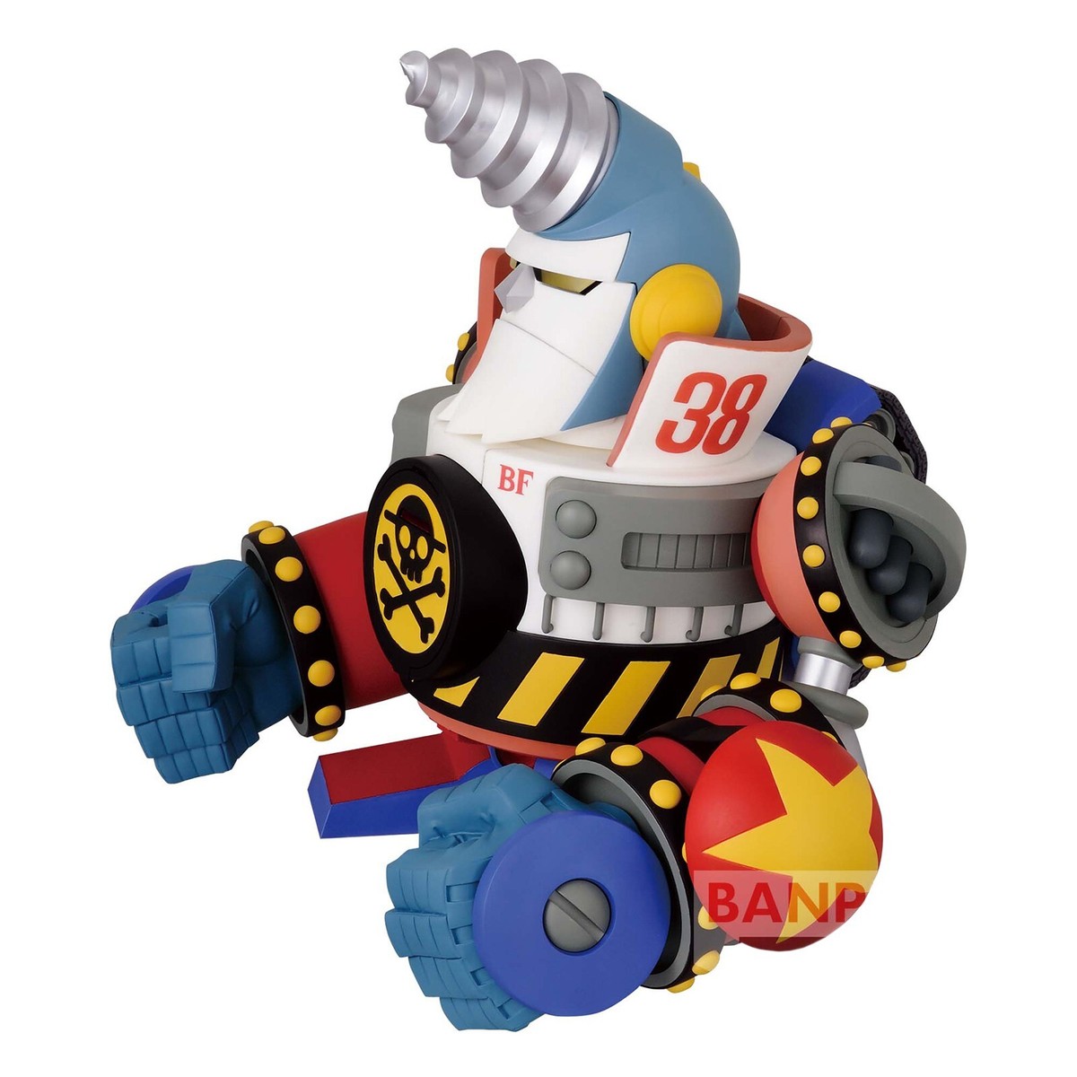 ONE PIECE GIGA World Collectable Figure GENERAL FRANKY STRAW HAT