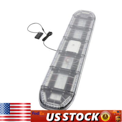 60'' 104 LED Strobe Light Bar Amber Emergency Light Beacon Warning Tow Car Trucks