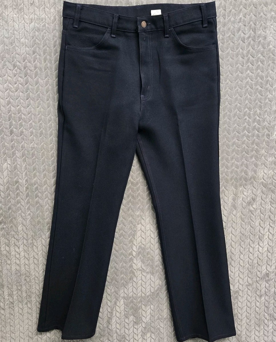 Vintage Levis 517 Pants Mens 36x32* Blue Bootcut Black Gold Tab