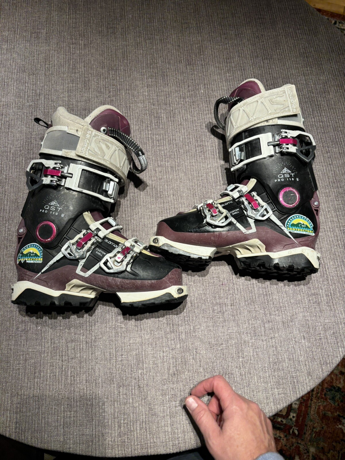 Scarponi da sci Salomon QST Pro 110 TR W AT donna US 5 Mondo 22 22 5 265 mm