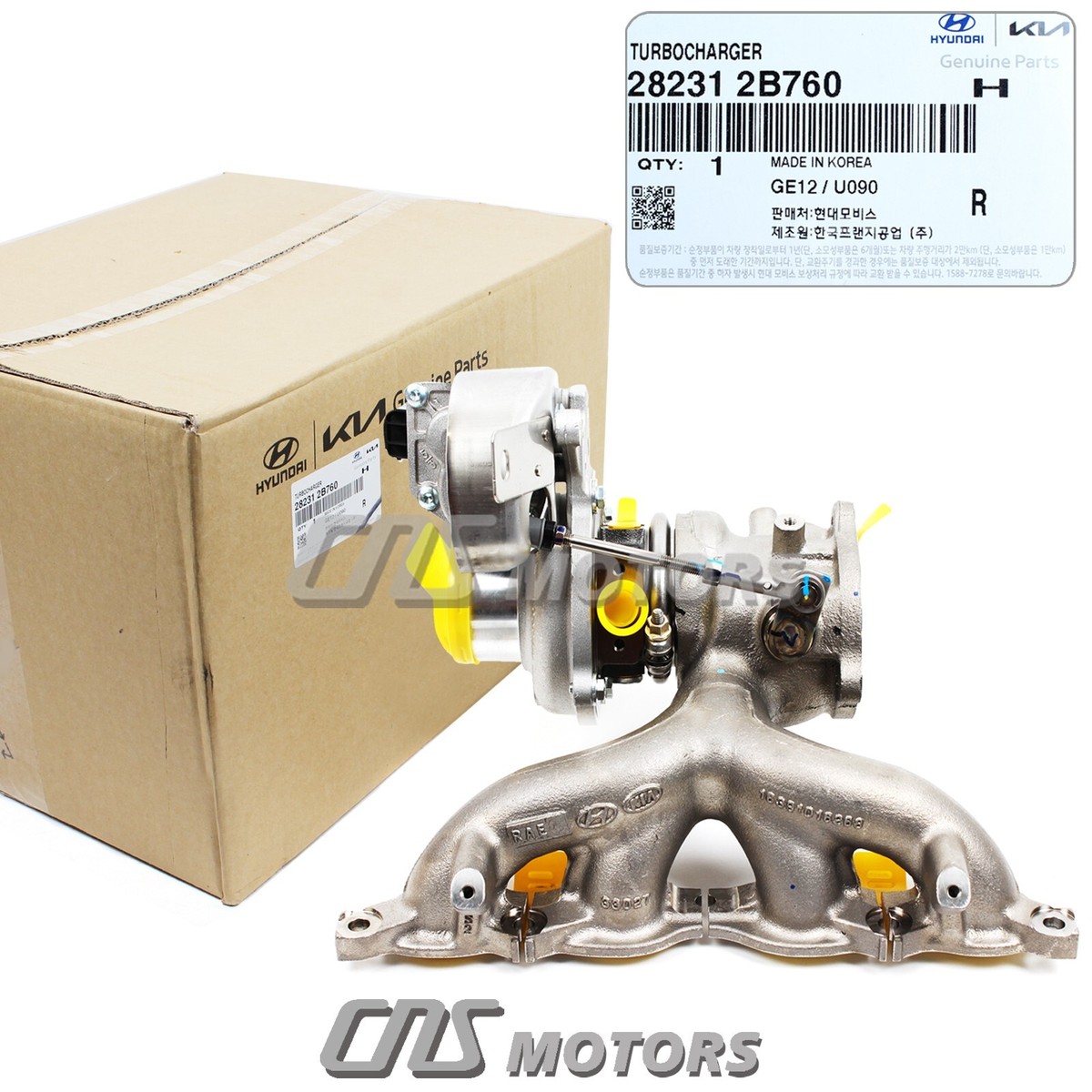 ⭐Genuine⭐Turbocharger For 2016-2018 Hyundai Tucson 1.6L