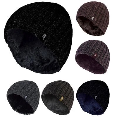 Heat Holders - Mens HEAT WEAVER Thermal Winter Hat, 6 colours