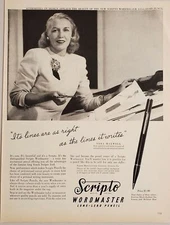 1946 Print Ad Scripto Wordmaster Long-Lead Mechanical Pencils Atlanta,Georgia