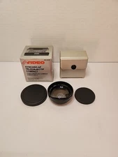 Optex Video Lens - AF SYNCHRO TELEPHOTO LENS w_ Carrying Case For 8mm & VHS-C 