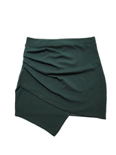 Prettylittlething Women's Skirt Polyester Green Size 10