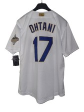 Dodgers Jersey Ohtani 17 Los Angeles 2025 gold white blue grey men's Sz M L XL