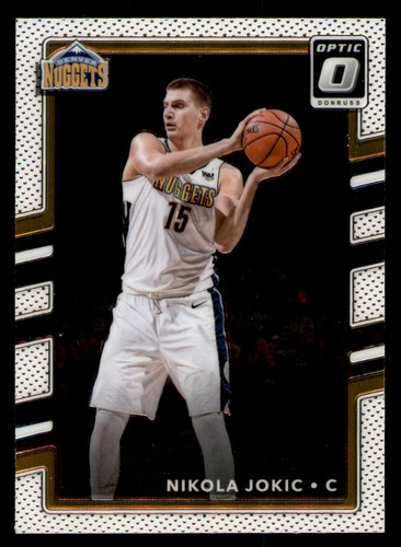 Nikola Jokic #37 2017 Panini Donruss card