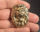 YPS Lion Head 3D Bar 3 oz 999+ Fine - Yeager's Poured Silver #0446