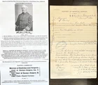 CIVIL WAR FARRAGUT NAVY ADMIRAL BAILEY "UNFIT FOR SEA DUTY" DOCUMENT SIGNED 1864