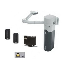 KIT CANCELLI BATTENTE ANTA 1,8M BIDIREZIONALE NICE WALKYKIT 1024 WALKY1024BDKCE