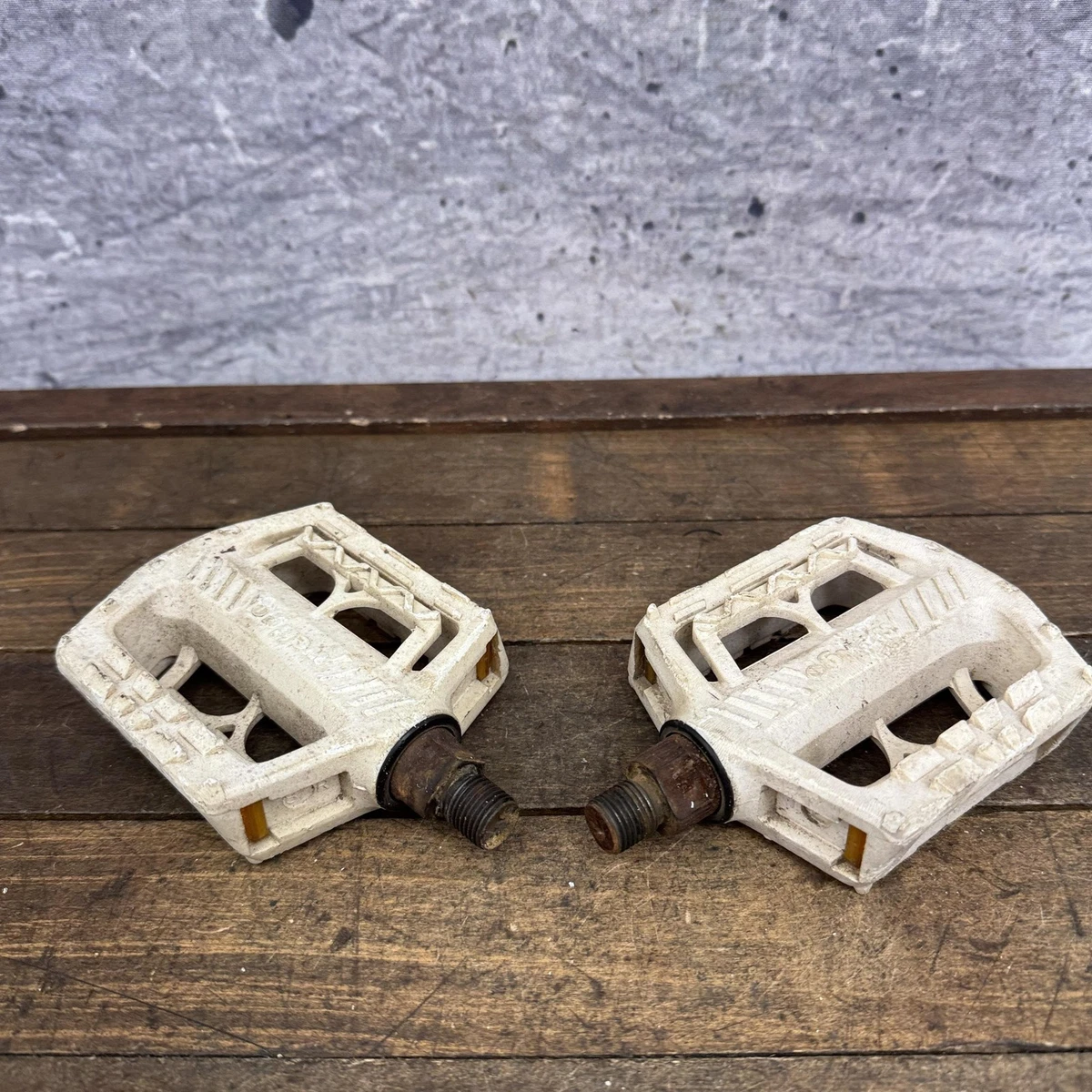 Wellgo White Pedals for BMX Bike for sale | eBay