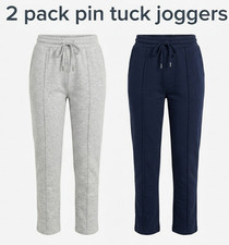Womens Ladies Joggers Tracksuit Bottoms Close Wide Leg Trousers Jogging Pants