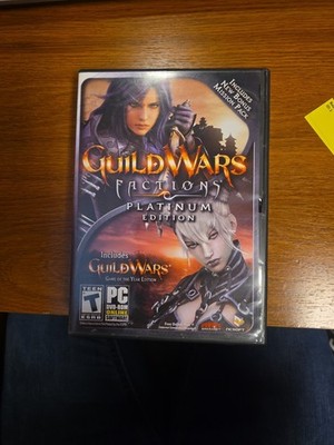  Guild Wars Factions Platinum Edition PC Big Box + GOTY & Bonus Mission Pack