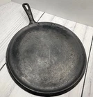 Griswold Cast Iron Handle Griddle No. 9 (609 G) Erie PA Flat 10”