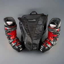 Dalbello Proton Flex 90 Men’s US 10 Red / Black / Silver Ski Boots + Gear Bag