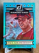 2015 Donruss Career Stat Line Paul Goldschmidt 1 #/292 Career Batting Average NM