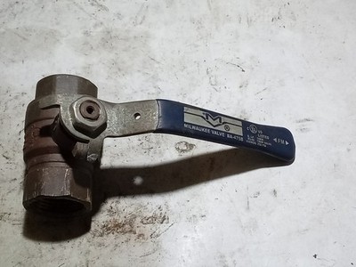 MILWAUKEE VALVE BA-475B SHUT-OFF VALVE (O3D)