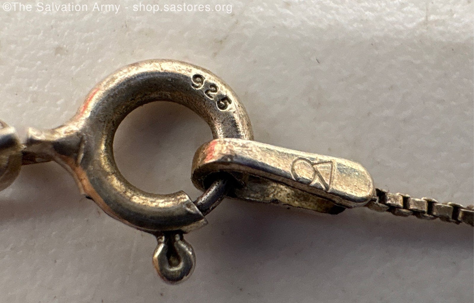 Marked 925 Sterling Silver Jade Rectangular Frame… - image 6