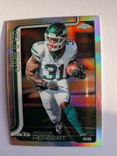2025 Topps Chrome Football #131 Khalil Herbert Refractor