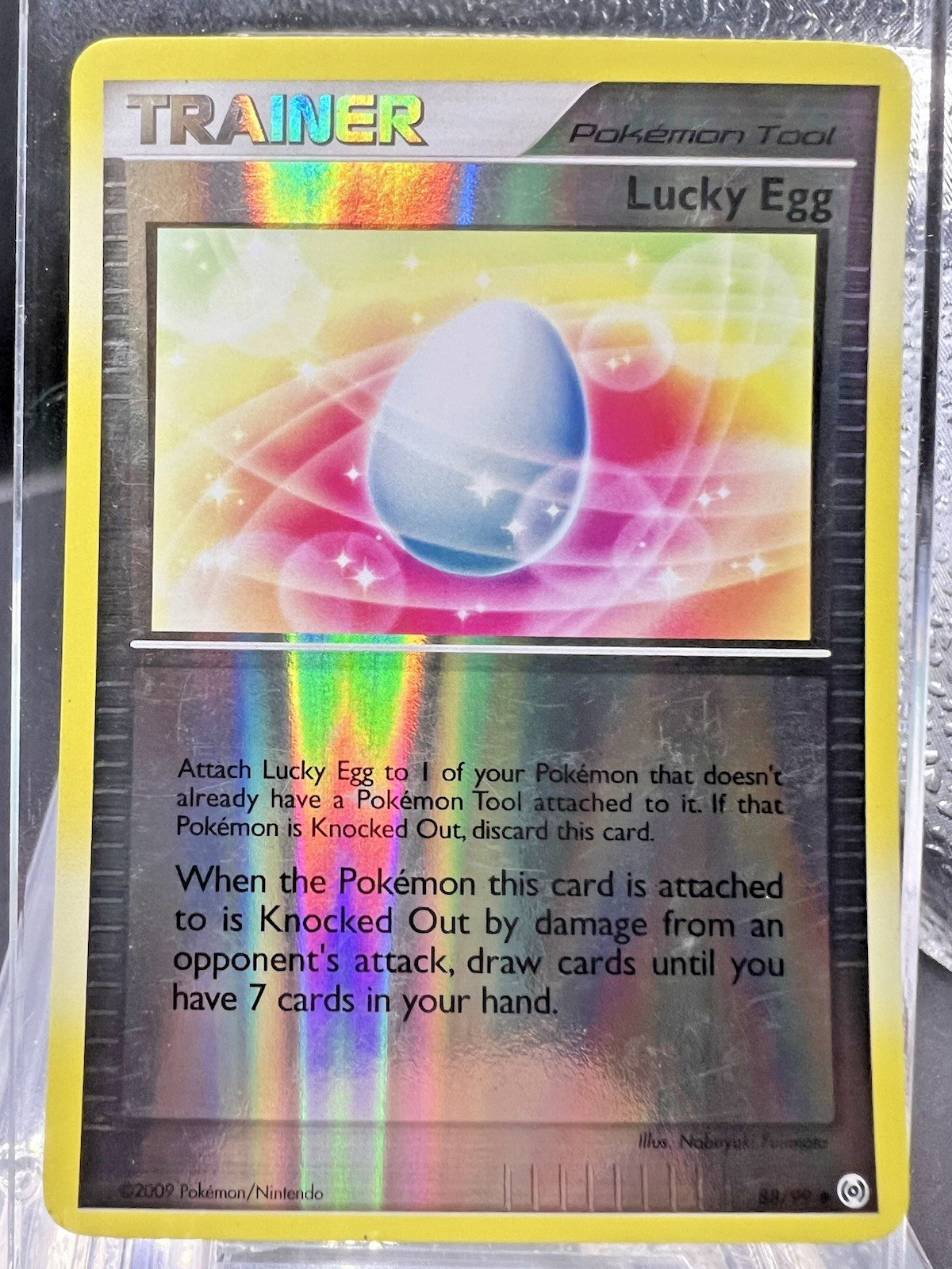 Lucky Egg 88/99 Reverse Holo Platinum Arceus Pokemon TCG 