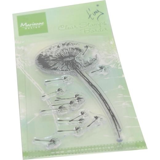 Marianne Design Clear Stamps - Tiny's Border Blowball TC0898