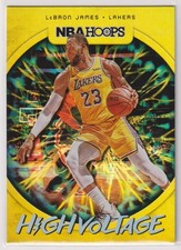 NBA LEBRON JAMES 2019-20 PANINI HOOPS High Voltage BASKETBALL LOS ANGELES LAKERS