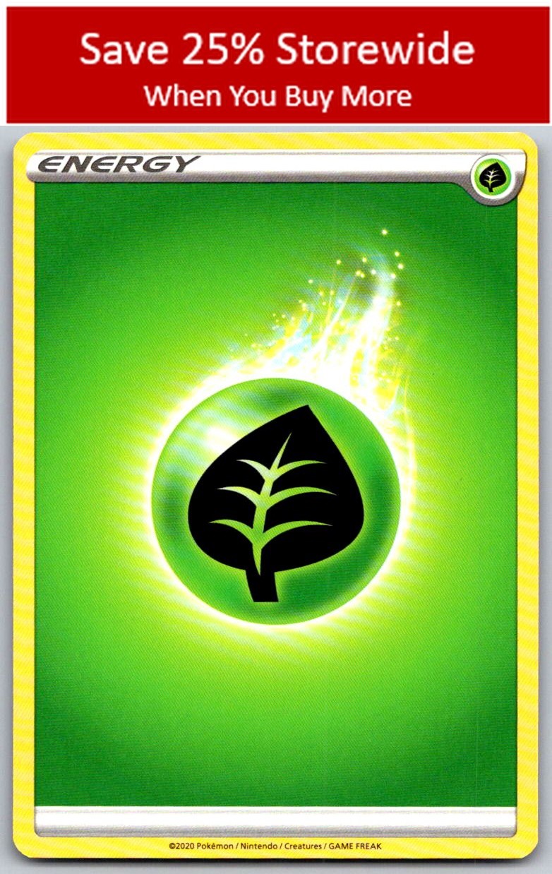 Grass Energy Common SWSH01: Sword & Shield Base Set