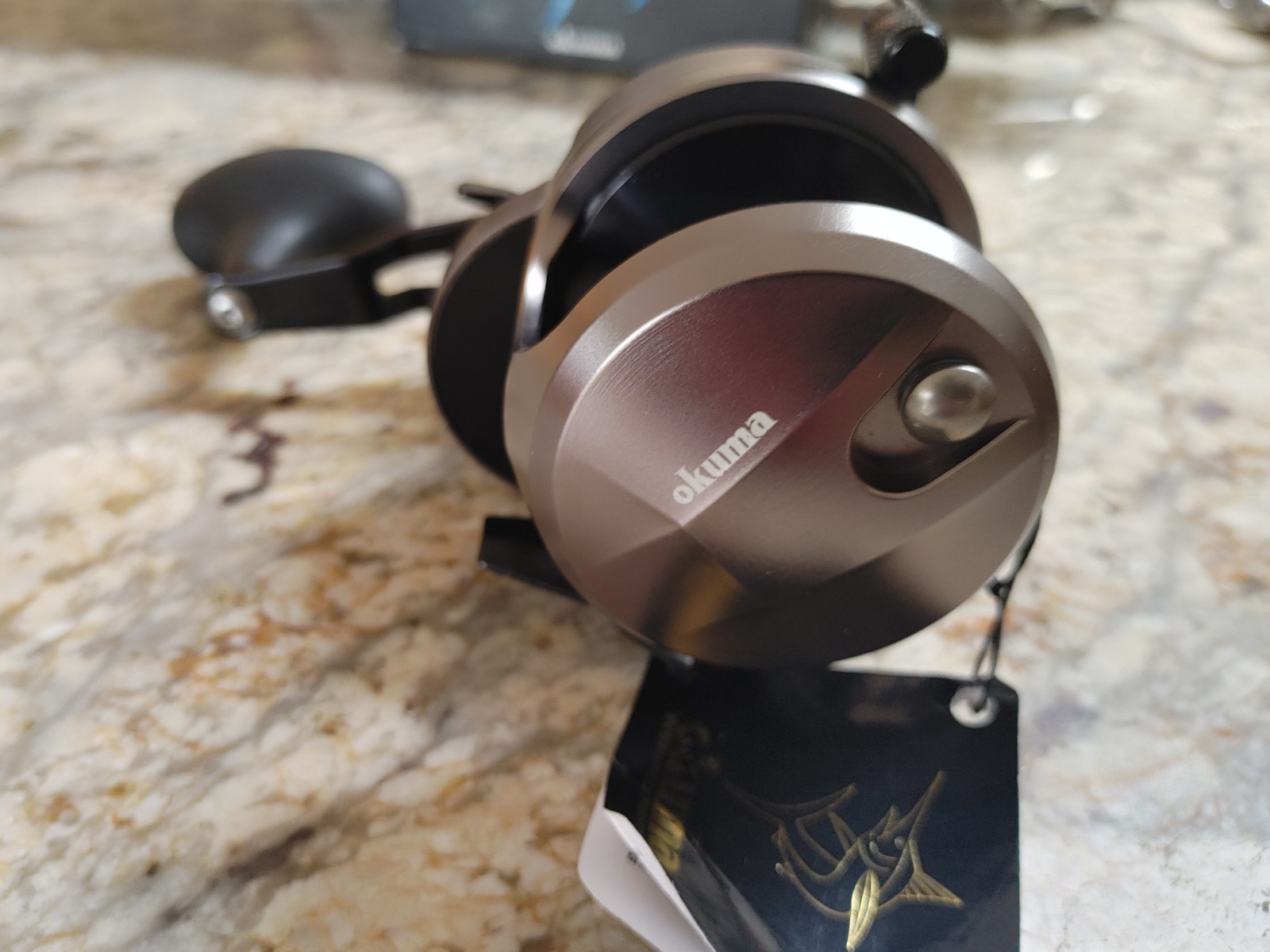 Okuma Tesoro 12S 6.2:1 Star Drag Fishing Reel, Right Hand - TSR-12S